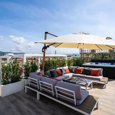 Luxury Penthouse With Rooftop Terrace Feriehus *