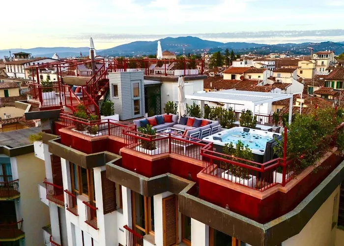 Exclusive Florence Rooftop-Private Terrace&Luxury Stay Ferienhaus *