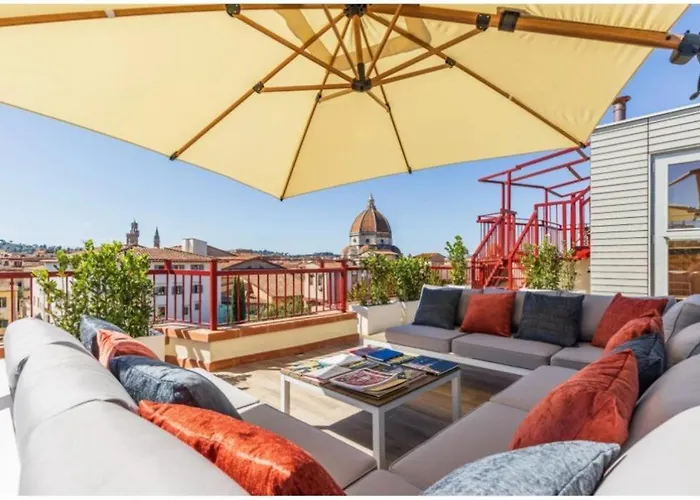 Exclusive Florence Rooftop-Private Terrace&Luxury Stay Ferienhaus Florenz